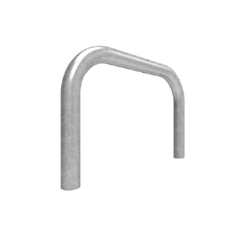 ub200sm g U-Bar Heavy Duty 2m Surface Mounted - Galvanised 1 Galvanized steel bike rack. Inverted U-shaped cycle stand for secure bicycle parking. Outdoor bike storage solution. Metal bike rack for commercial use.