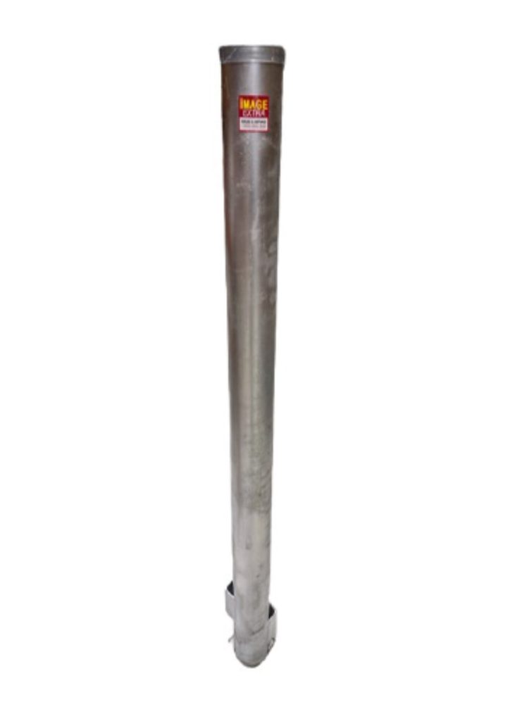 D90IG1500G Dugite 90mm x 1500mm Inground Bollard Galvanised 5 Dugite 90mm x 1500mm Inground Bollard Galvanised. Metal bollard post, cylindrical, for inground installation, with a galvanized finish.