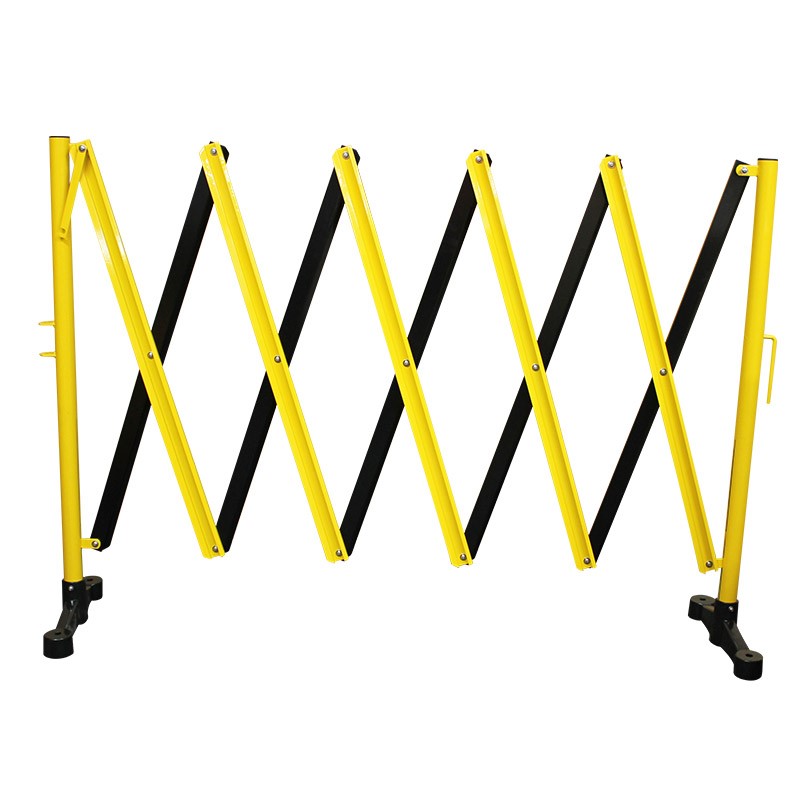 expandle barrier Dugite Expandable Barrier 3m Black/Yellow 1 Dugite Expandable Barrier, 3m. Black and yellow safety barrier, accordion style. Portable crowd control and hazard warning.