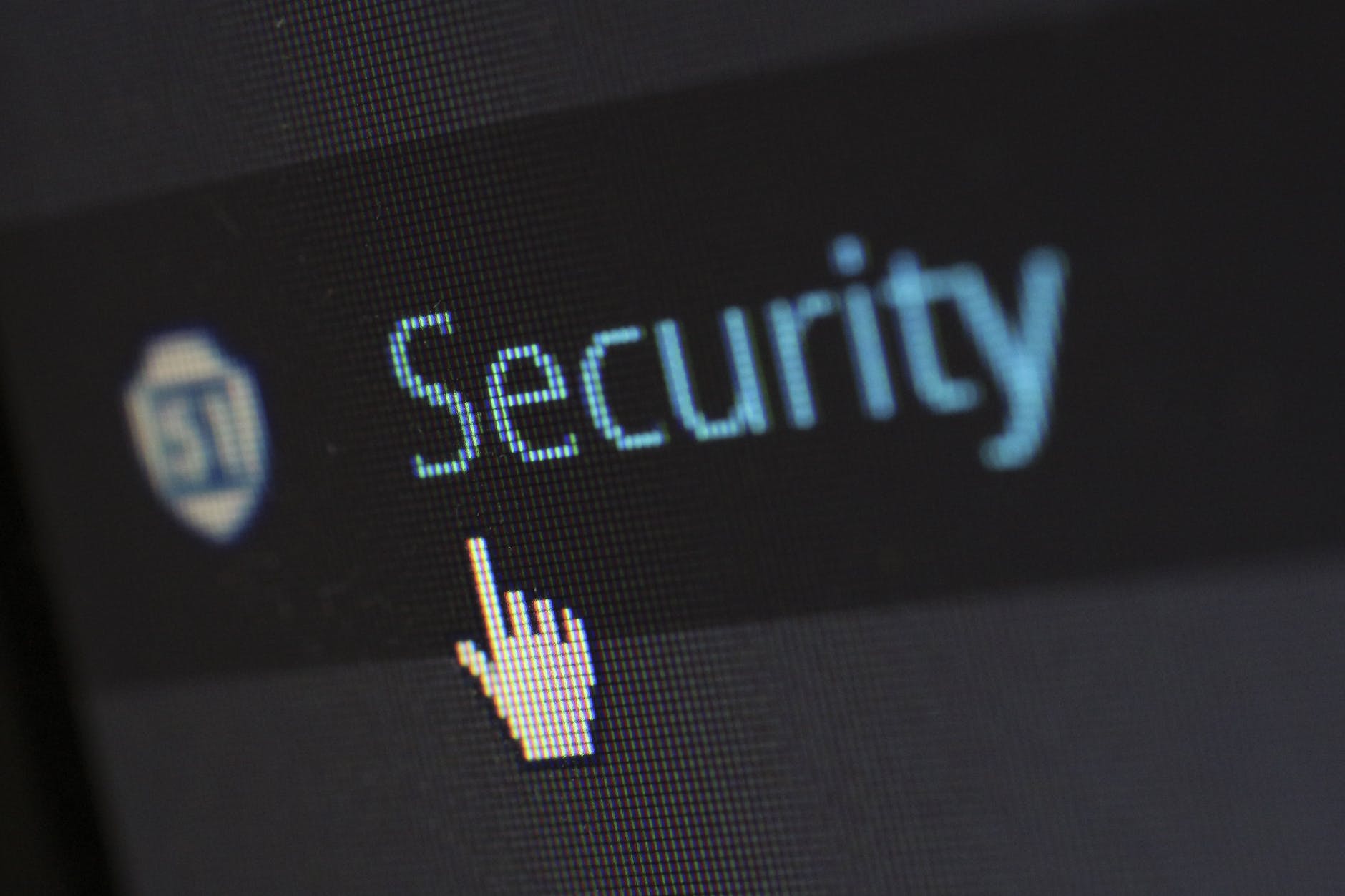 Computer screen displaying Security with a cursor. Max out your business's security with these tips.