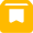 Abstract art: Yellow square with gray center and top line. Modern graphic design element with geometric shapes and bold colors.